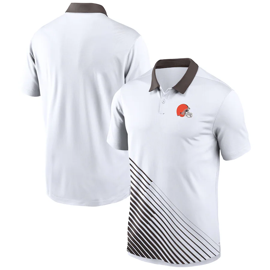 Men 2024 NFL Polo Cleveland Browns style 8->new orleans saints->NFL Jersey